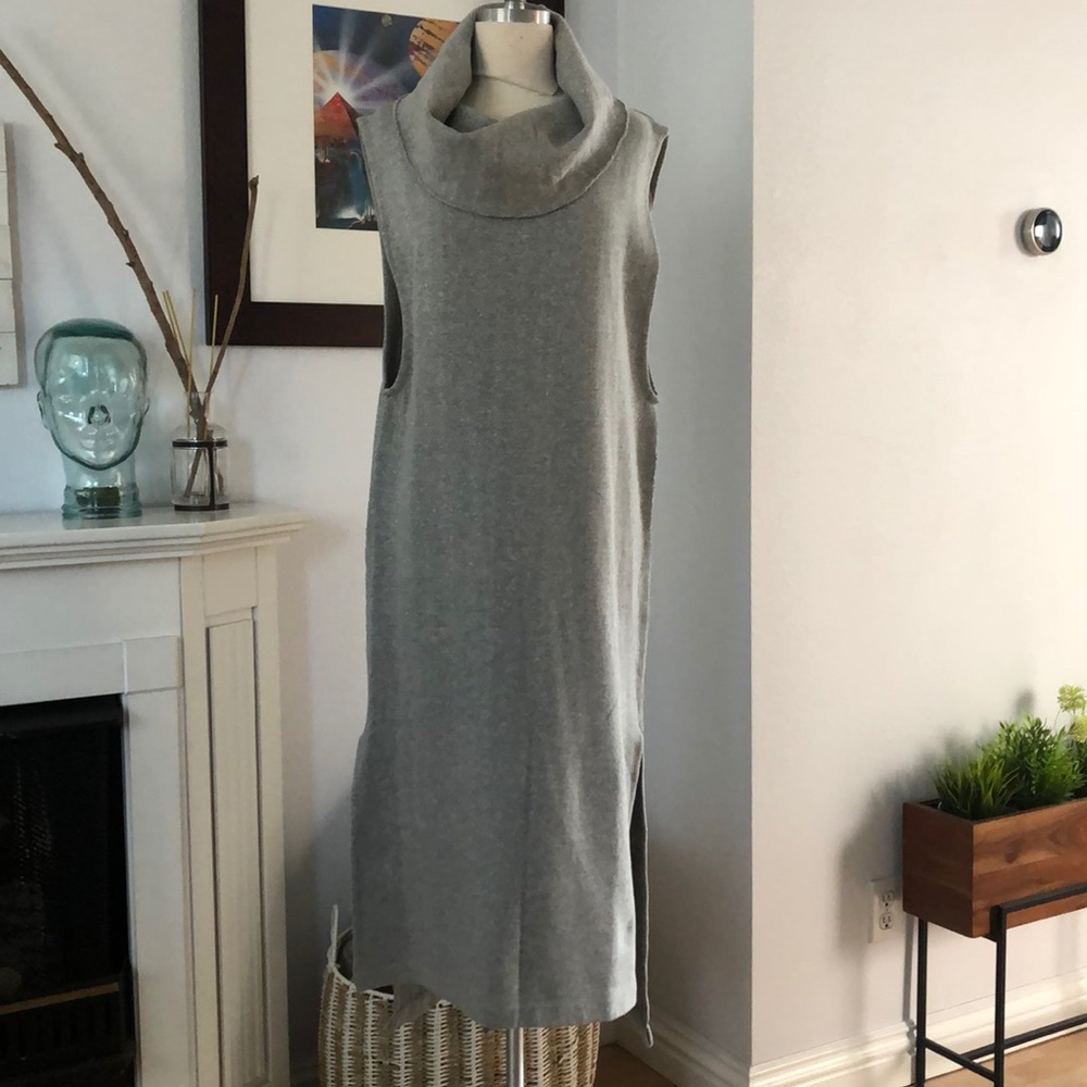 NWOT Free People Sweatshirt Cowl Neck Dress